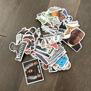 Funny Meme Sticker Set, DIY Stationery, Skateboard Laptop Car Waterbottle Decor